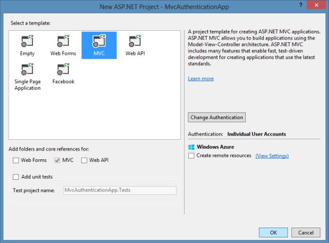 Mvc Project Template